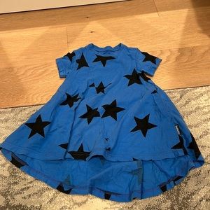 18-24m royal blue with stars nununu dress